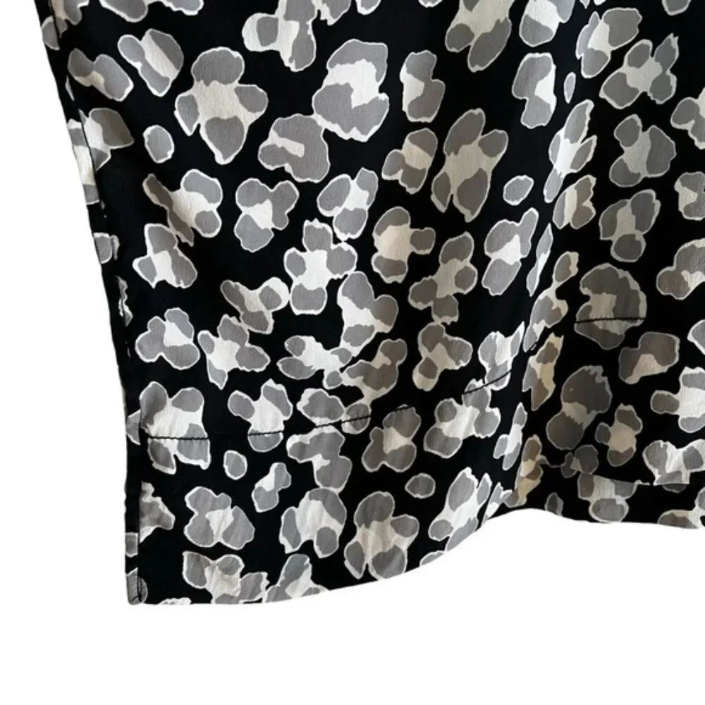 Diane Von Furstenberg silk hanky blouse oversized fit size S excellent condition - Picture 5 of 10